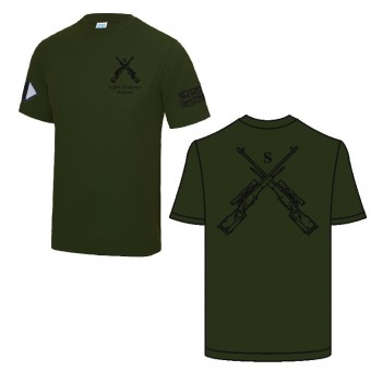 The Light Dragoons - C Squadron SNIPERS Performance Teeshirt